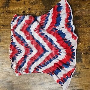 RWB Patriotic Tube Top Small